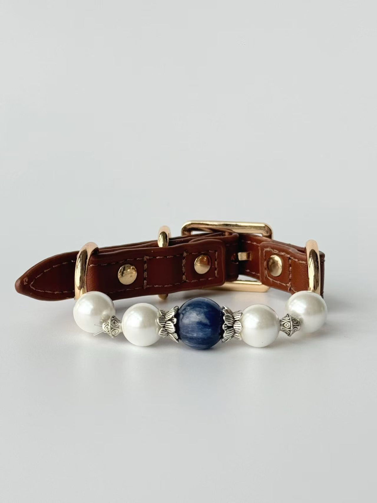 Kyanite Pearl Collar