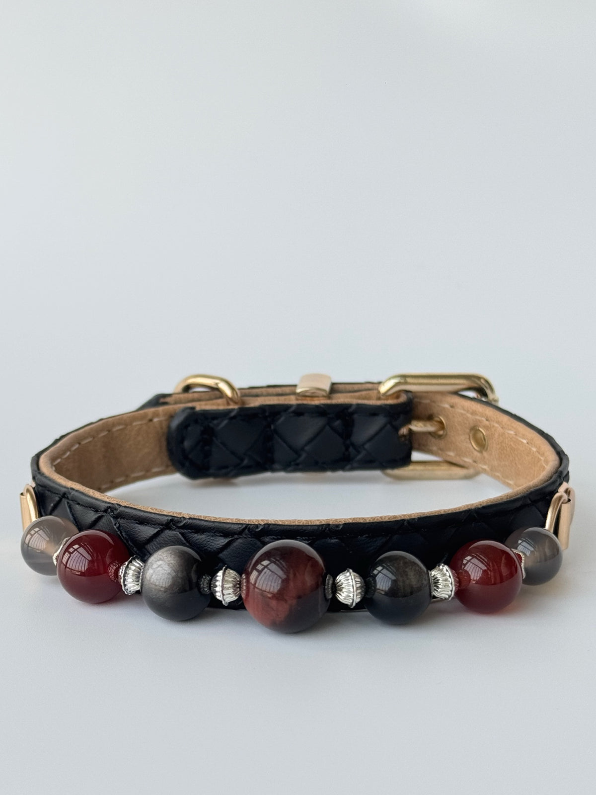 Tigereye obsidian Guardian Collar