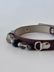 Midnight Obsidian Guardian Collar