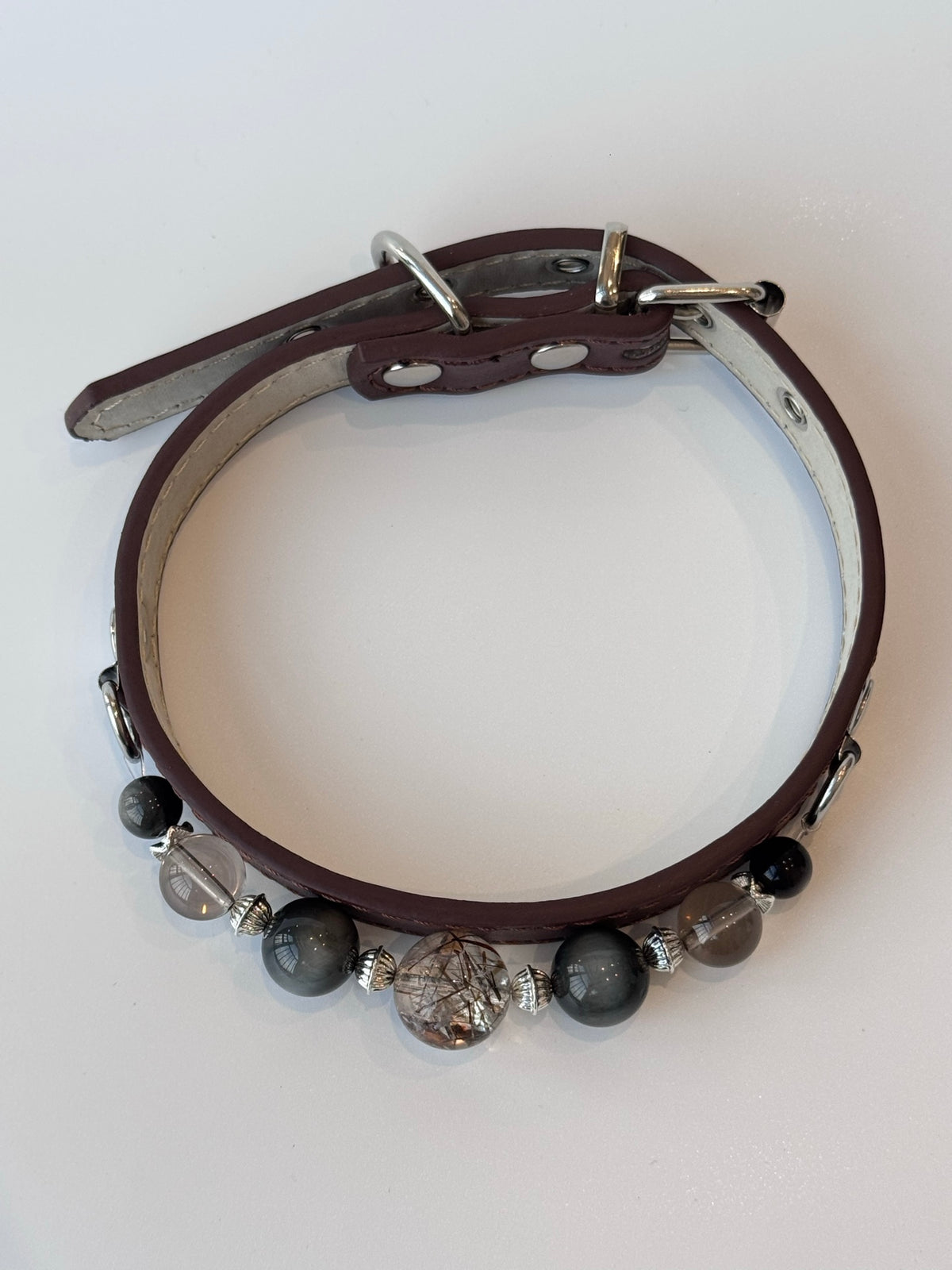 Midnight Obsidian Guardian Collar